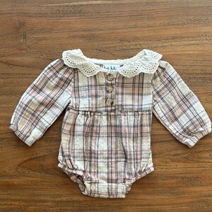 Baby Girl Nicole Miller Romper